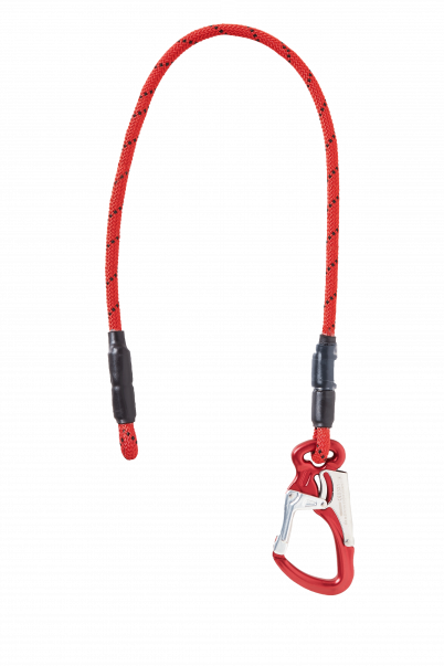 Matériel technique pompiers Longes Equa S - 0.80 m - 1 Mousq Tango rouge - 1 boucle cossée
